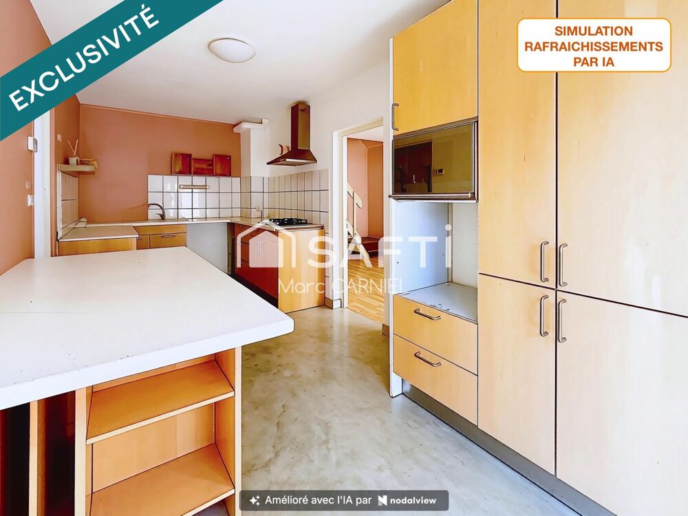Vente Maison Maison 96m2 au calme, 3 chambres, terrasse, garage Mexy
