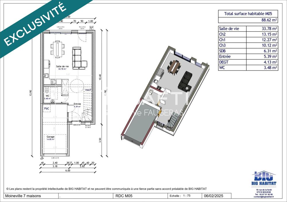 NOUVEAU PROGRAMME NEUF, maison mitoyenne