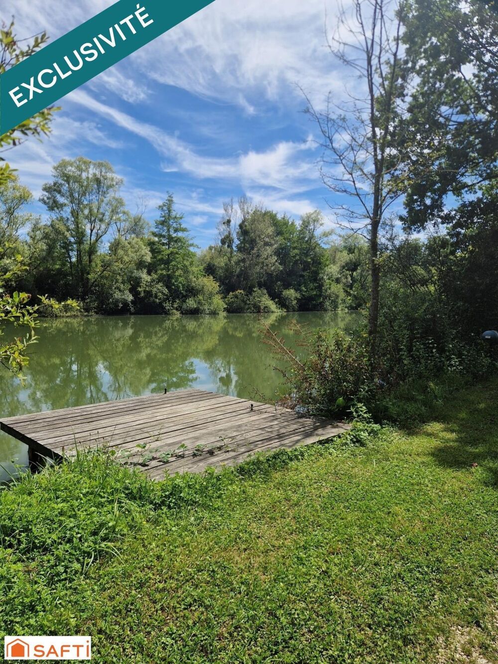 Vente Terrain Magnifique plan d'eau avec plusieurs spots Epineau-les-voves
