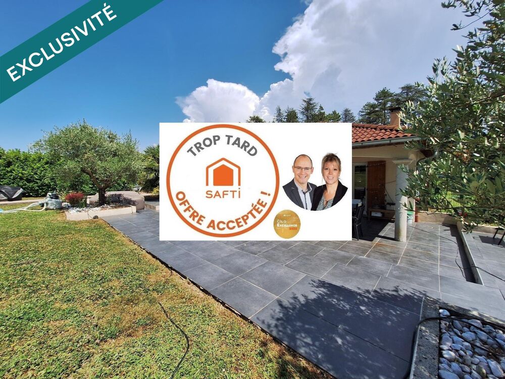 Vente Maison Maison de plain pied de 141m² sur un terrain de 1536m² Villieu-loyes-mollon