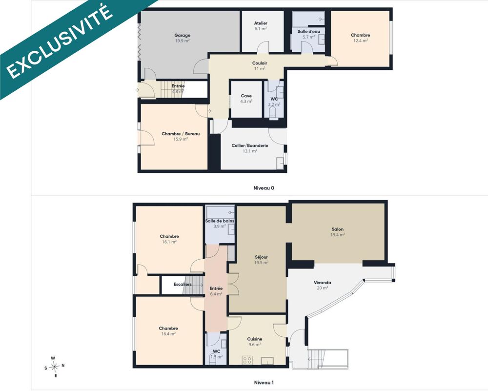Vente Maison Maison familiale 4 chambres Garage La rochelle