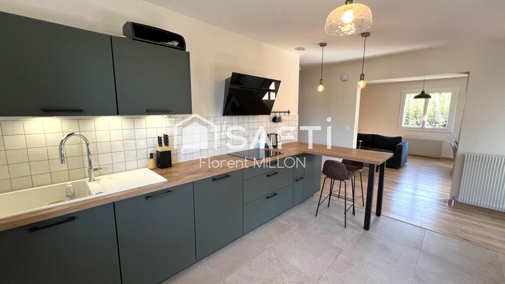 Coup de coeur, superbe maison rénovée à Vourey !