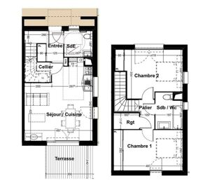  Maison  vendre 3 pices 75 m