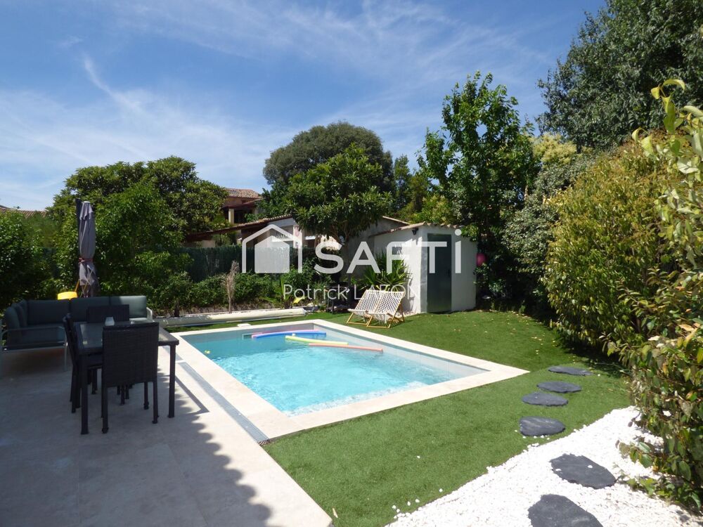 Villa 4 chambres, garage, piscine sans vis à vis.