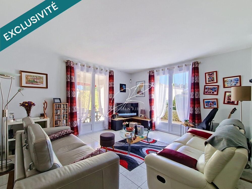 Vente Maison Villa T4 3 chambres 120 m² piscine et garage Lespignan