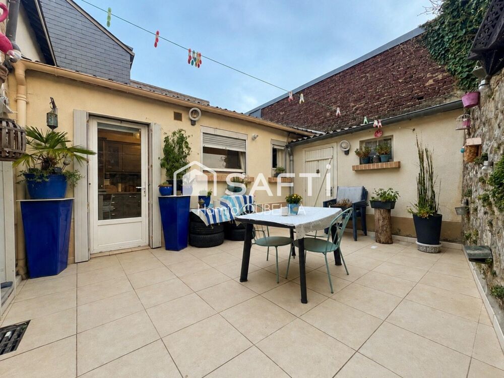 Vente Maison LE MANS RIVE DROITE – Maison Angevine 3 chambres – Cour sans vis-à-vis – Centre-ville à pied Le mans