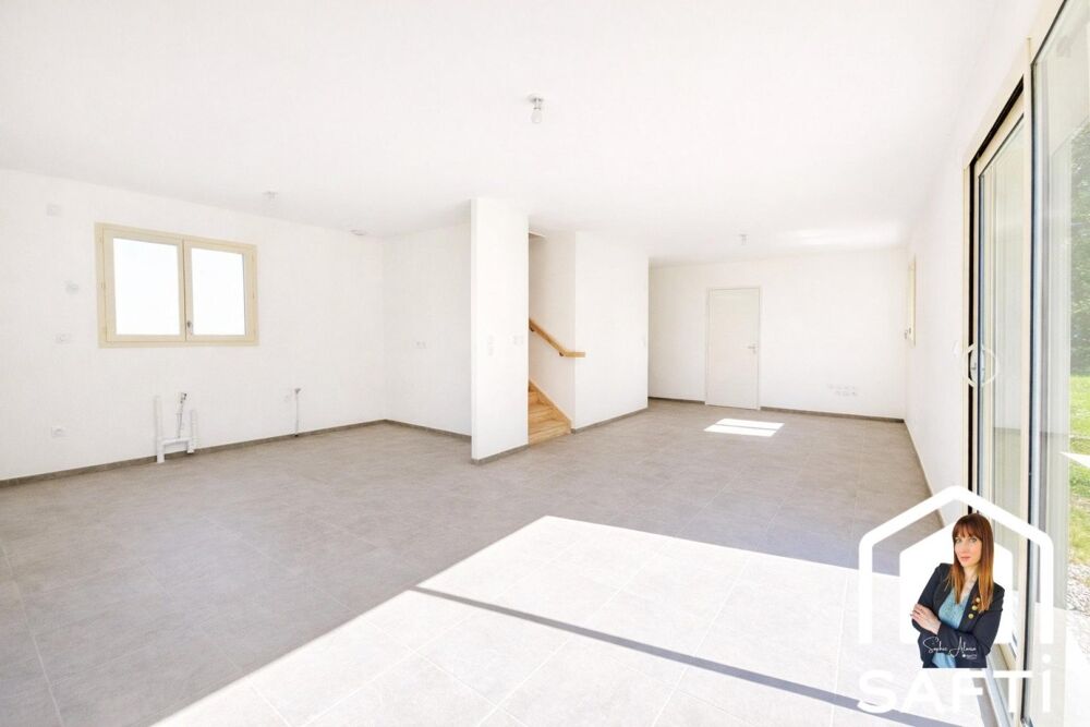 Maison neuve T4 de 90 m² + garage  Terrain de 622 m²