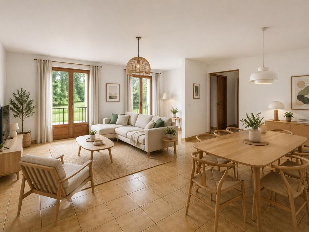 Vente Maison Maison de plain-pied – 3 chambres – Double garage – Environnement calme Les bordes-sur-arize