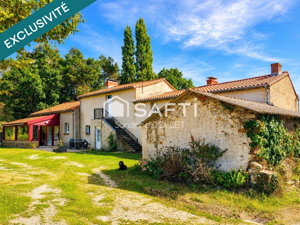 Vente Maison 2 habitations, terrain 2800m2, dépendances + grenier aménageable avec accès indépendant Lege