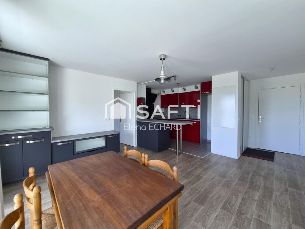 Vente Appartement MANTES-LA-VILLE – 2 PIÈCES ~45 m² – BALCON – PARKING SOUS-SOL – RÉSIDENCE RÉCENTE Mantes-la-ville