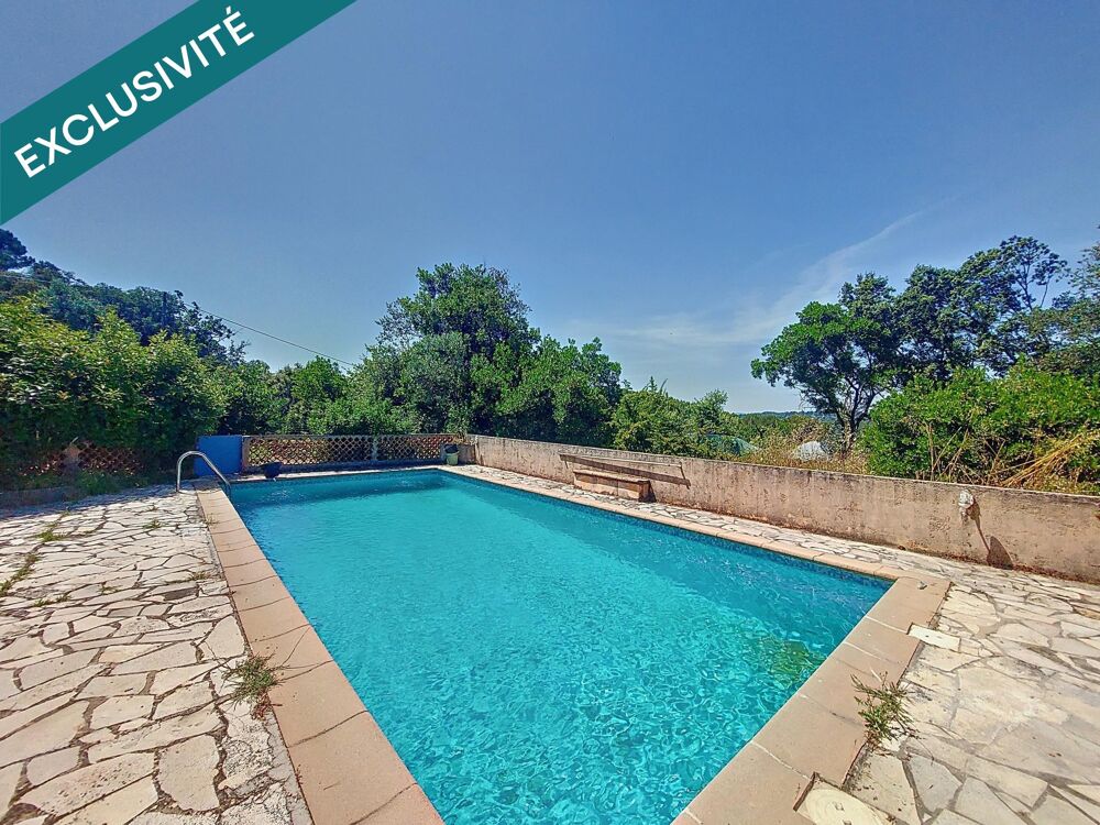 Vente Maison Fort potentiel de valorisation, maison provençale à rénover avec dépendance T2, piscine et pool house. Draguignan