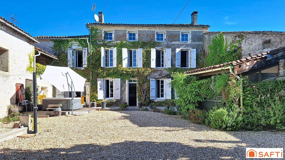 Vente Maison Grande charentaise de charme - 10 min de Cognac Julienne