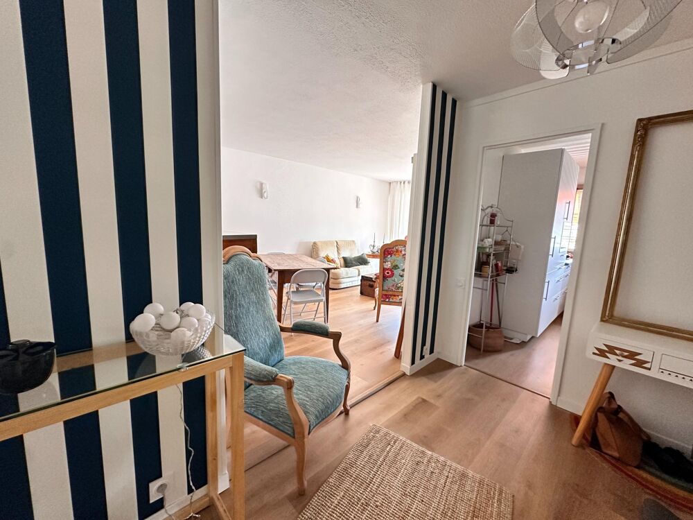 Vente Appartement BORDEAUX CAUDERAN Eglise :T3 rénové, 2 ch, garage, cave, balcon Bordeaux