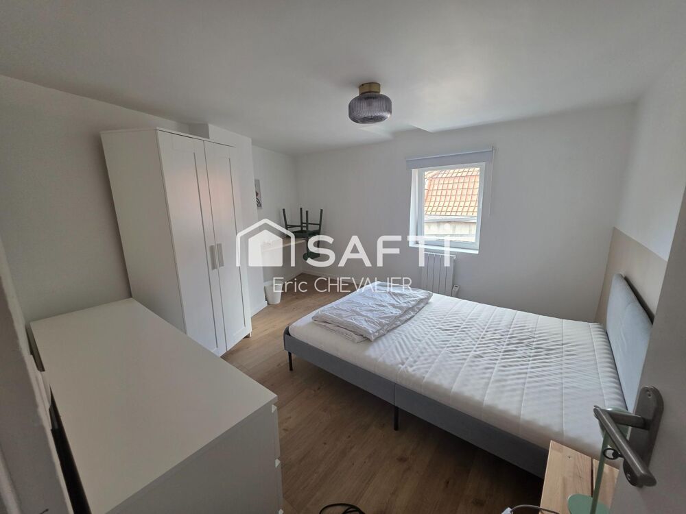 Vente Maison 4 chambres,2 sdb,cour,investisseur,métro Roubaix