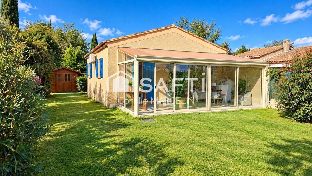 Vente Maison LE CONFORT DU PLAIN-PIED, LA PROXIMITÉ DES COMMERCES ET UNE VÉRANDA EN PLUS ! Brignoles