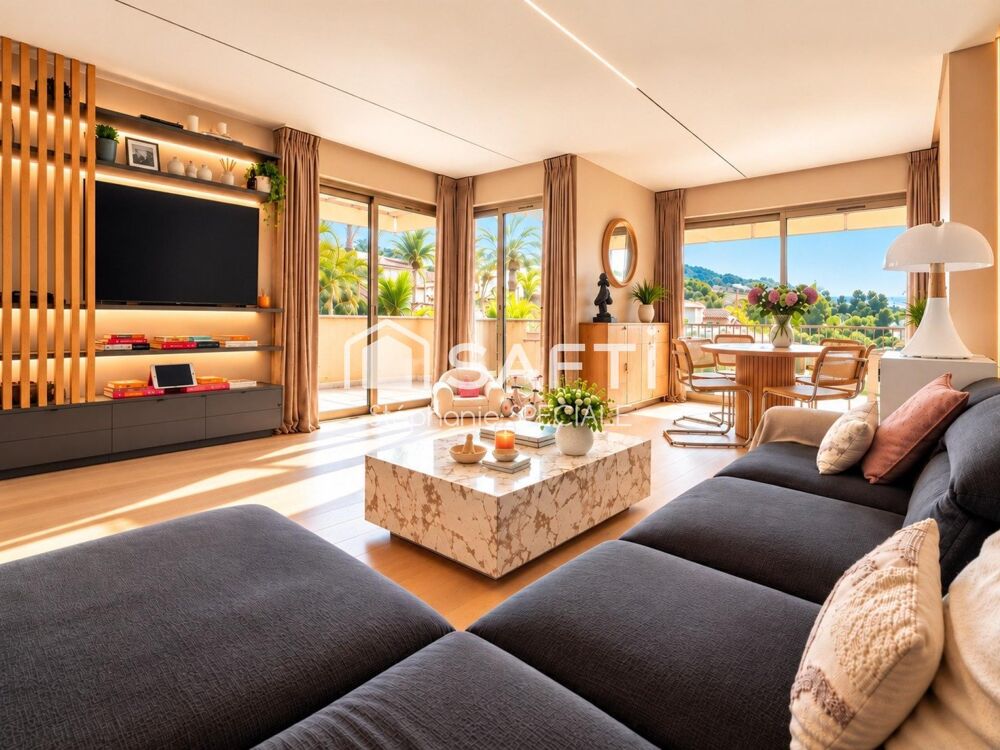 Vente Appartement Le Cannet – Vue mer panoramique, élégance et prestations haut de gamme Le cannet
