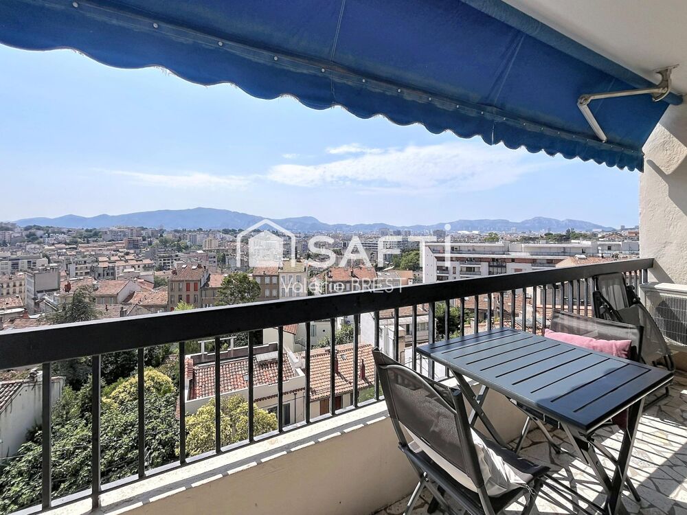Vente Appartement LONGCHAMP-Type 3 traversant -Vue panoramique. Marseille 4