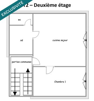  Appartement � vendre 2 pi�ces 33 m�