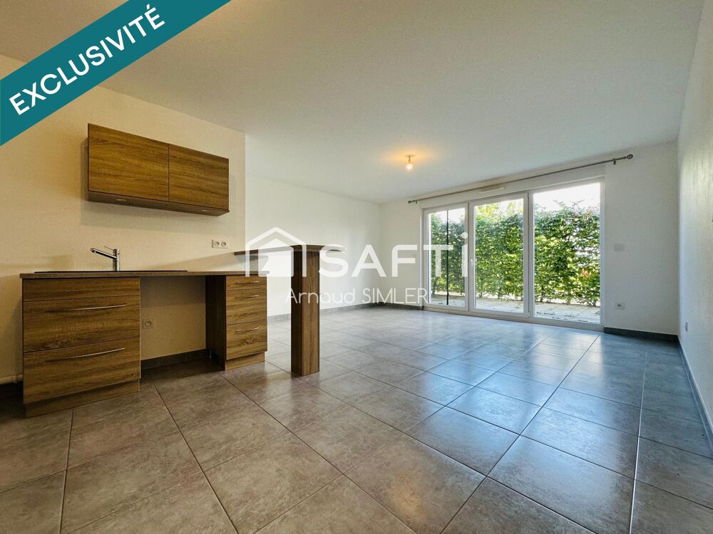 Appartement LIBRE D'OCCUPANT en rez de jardin !