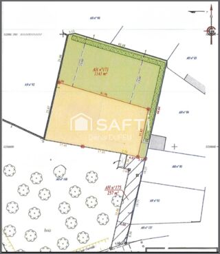  Terrain � vendre 1261 m�