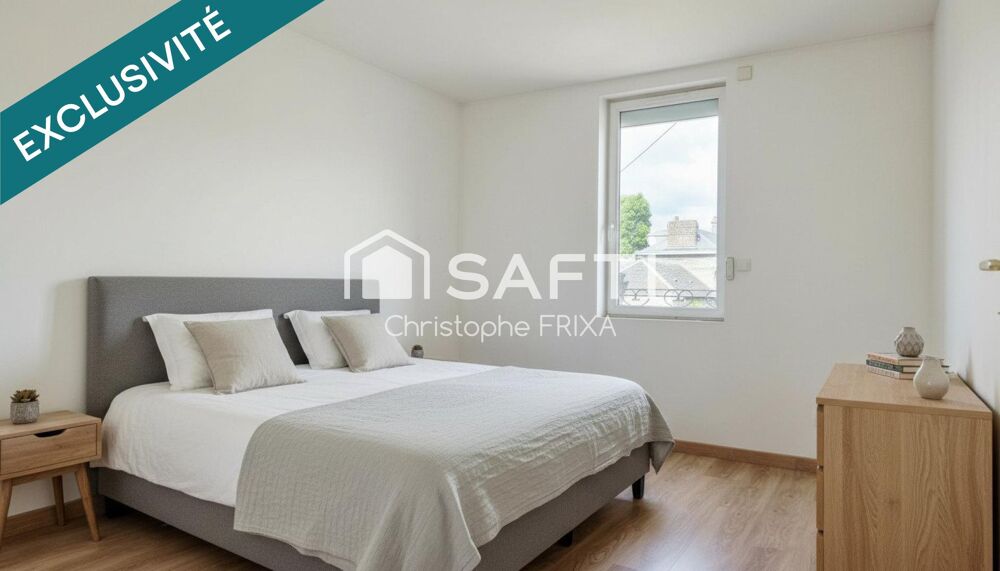 Maison T3 57m² habitables, 2 chambres, extérieur au calme