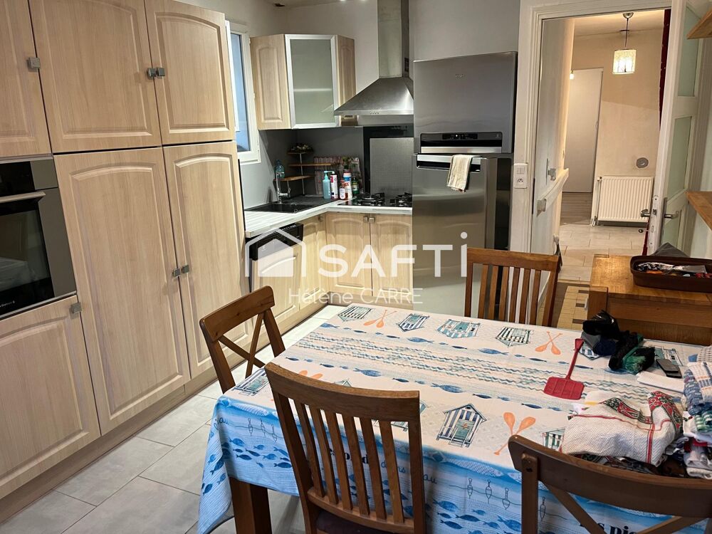 Maison denviron 80 m2 avec 2 chambres sur une parcelle de 400m2