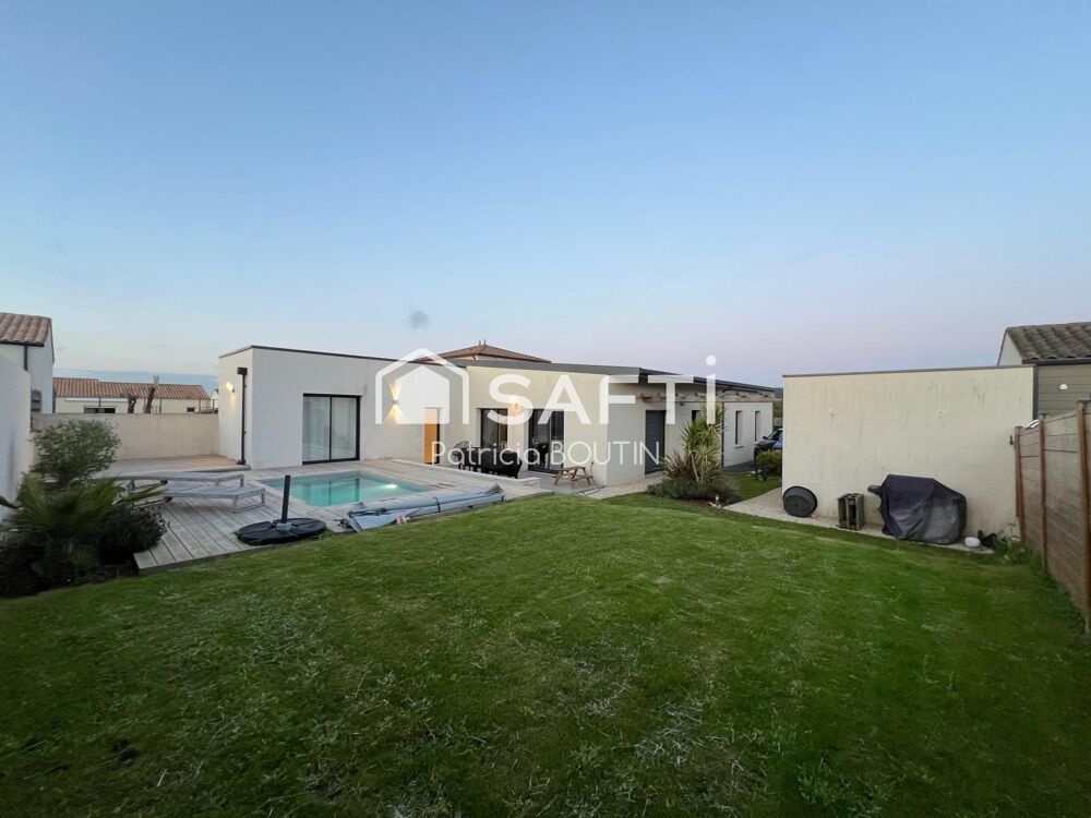 PAVILLON PLAIN PIED 4 CHAMBRES DONT UNE SUITE PARENTALE + GARAGE ET PISCINE A CHAURAY !