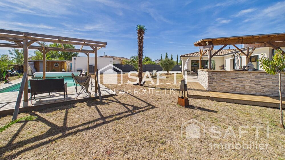 Vente Maison Trés belle maison de plain pied, 4 chambres, piscine garage. Ambares-et-lagrave