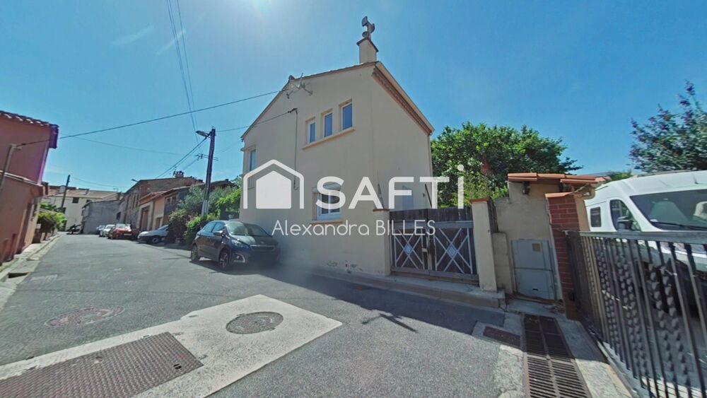 Maison avec jardin, patio et double garage au coeur de Latour-Bas-Elne