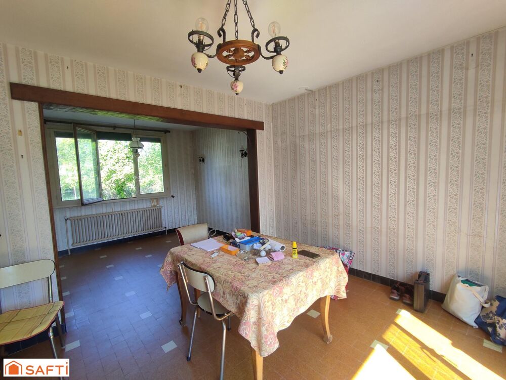 Maison 3 chambres,avec sous sol total et garage