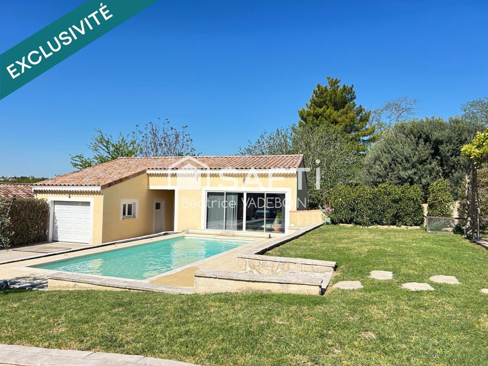 Vente Maison Villa avec piscine et logement indépendant de 50m2 Saint-marcel-les-sauzet