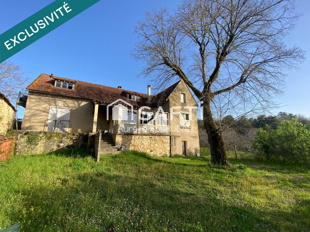 Vente Maison Maison avec grange à restaurer sur 5300 m² de terrain SIMEYROLS Simeyrols