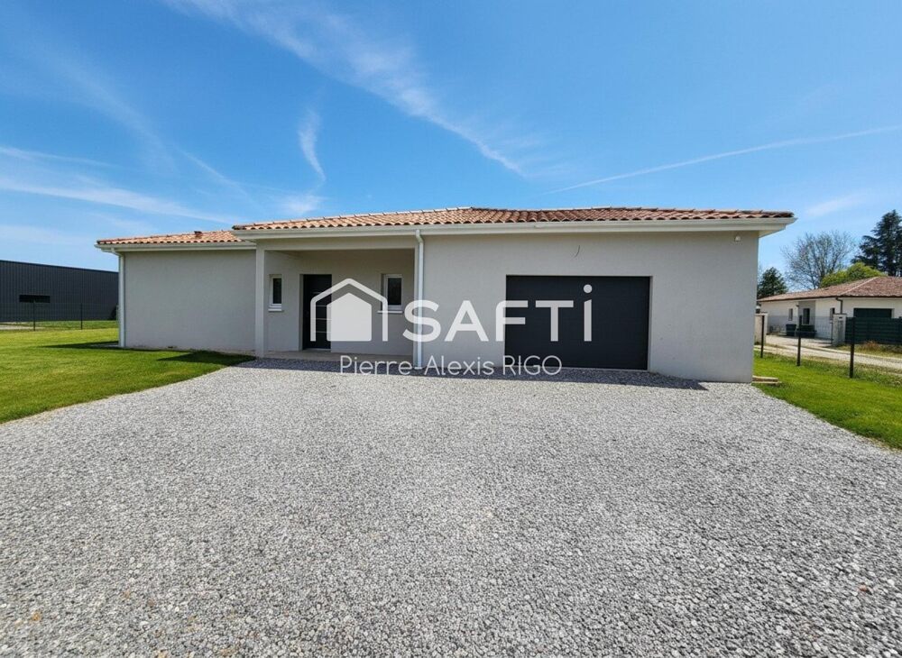 Maison récente plain-pied Beaupuy 116m²