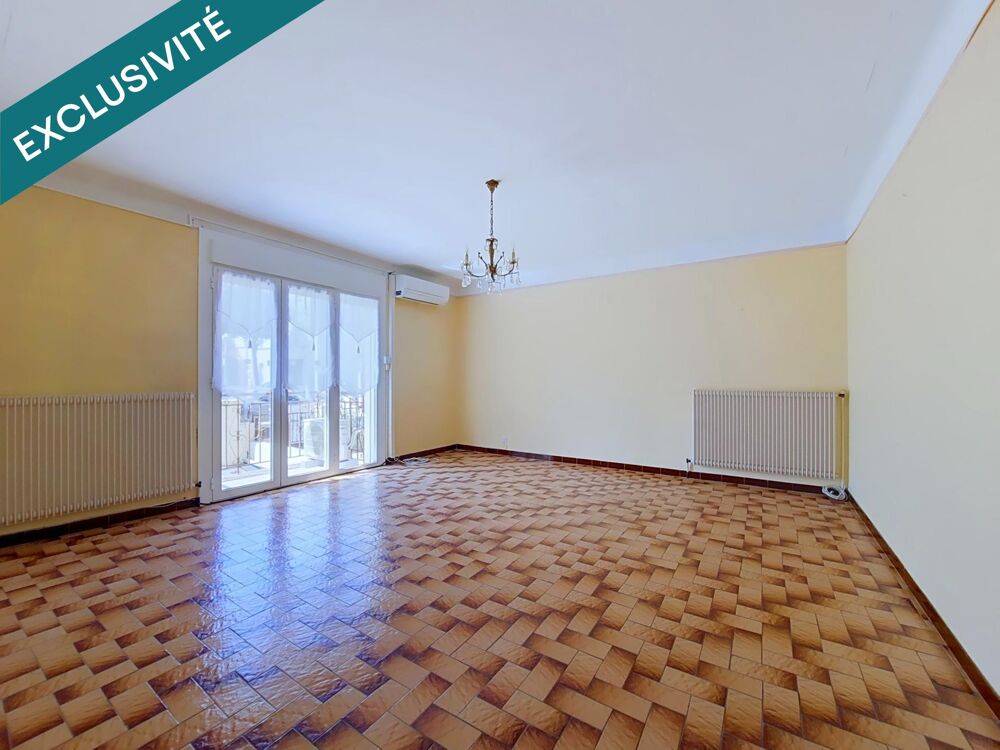 Appartement T3 avec cours privée, jardin et garage