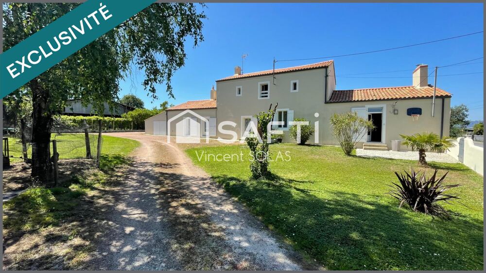 Propriété de 136m² + logement T3 de 63m² sur 1489m² - Calme - Bel Environnement