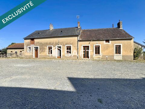   À seulement 30 minutes du Mans – Authentique fermette rénovée avec 1,3 hectare de terrain Maison - 4 pièce(s) - 101 m²
