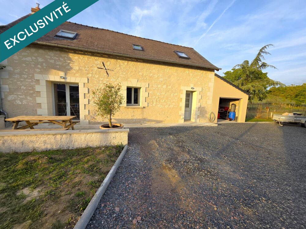 Vente Maison Longère de charme entièrement rénovée et son terrain ! Bauge-en-anjou