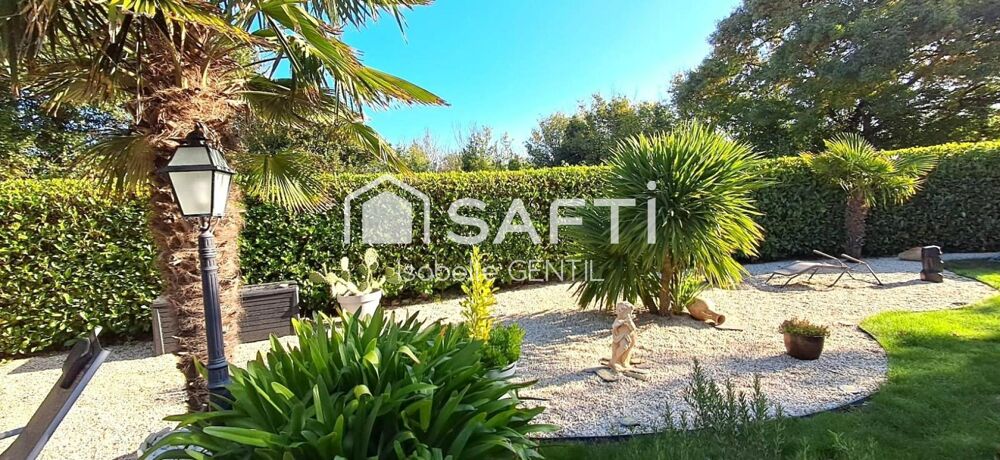 Maison de plain pied avec jardin arboré sans vis-à-vis