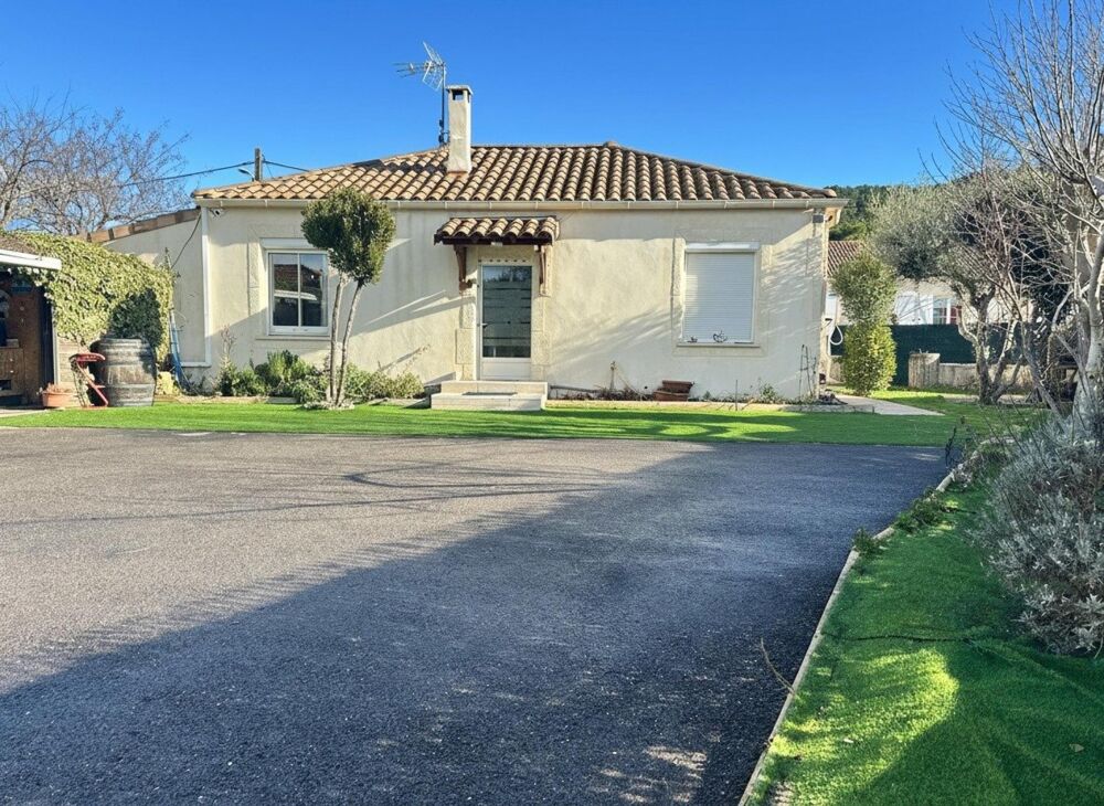 A VISITER SUR BOLLENE (84) MAGNIFIQUE MAISON DE PLAIN PIED DE 80 M² ENV. SUR TERRAIN CLOS ET ARBORE DE 348 M²