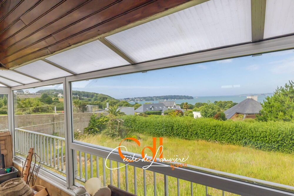 Vente Maison Superbe vue mer, Chateau du Taureau et île Noire, grands espaces dedans et en extérieur, très beau potentiel ! Carantec