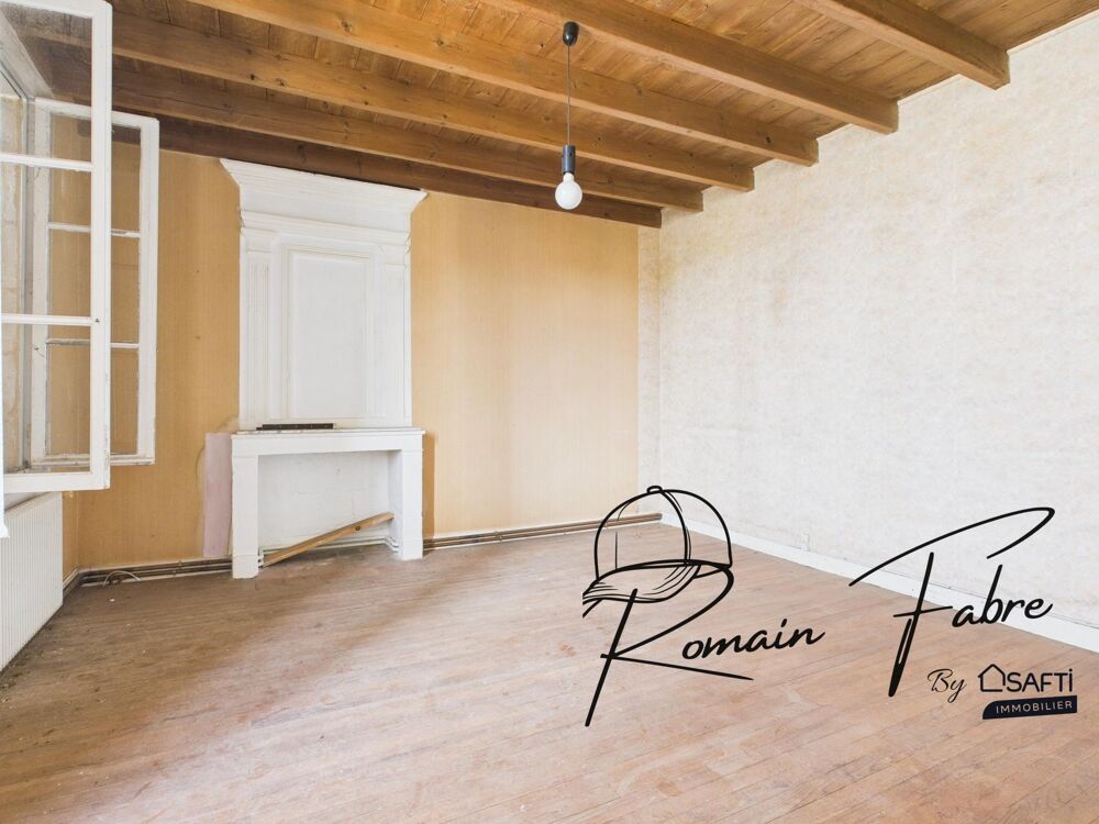 Maison en pierre avec 4 chambres avec travaux de rénovation intérieur
