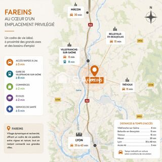  Maison 5 pièces 96 m² Fareins