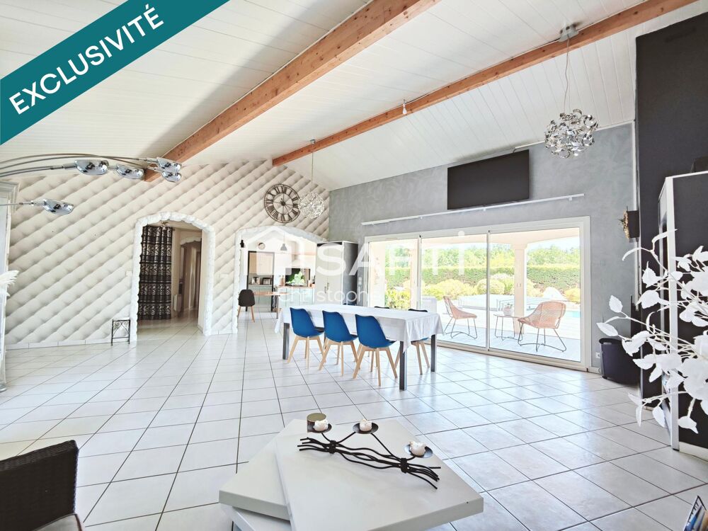 T7 au calme, plain pied,0 vis à vis,triple garage,
