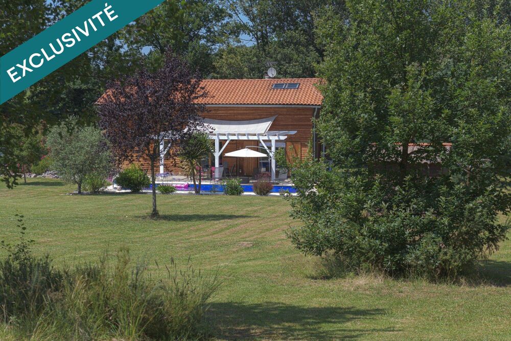 Villa contemporaine avec piscine et terrain constructible  Monclar de Quercy