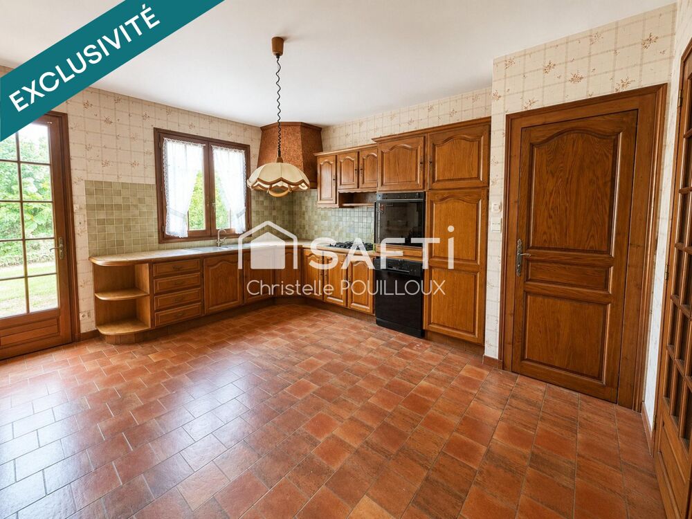 Pavillon agréable, 3 chambres, jardin et garage
