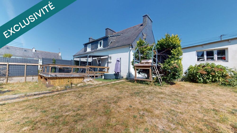 Maison 2 chambres, avec garage et jardin clos de 376 m².