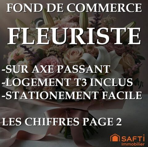 Fleuriste! Fond de commerce &agrave; saisir, avec habitation attenante 54167 76300 Sotteville-les-rouen