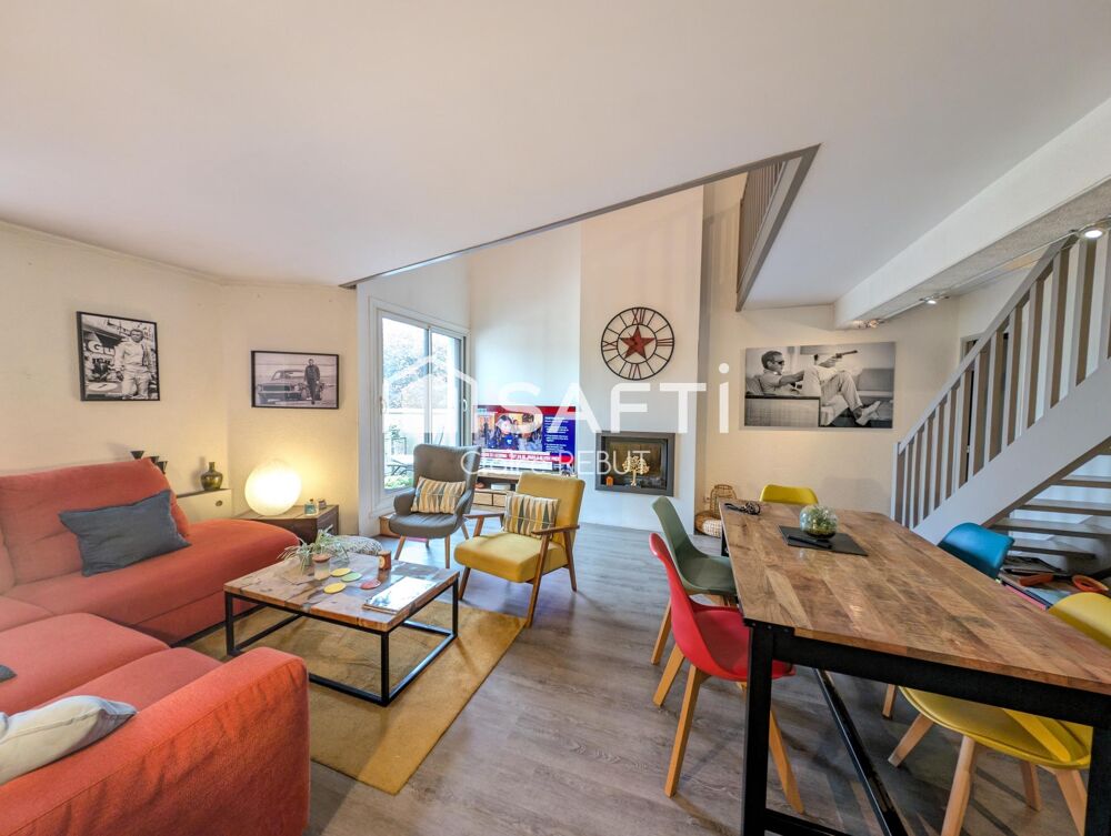 Beau duplex 115m² 4 chambres double box