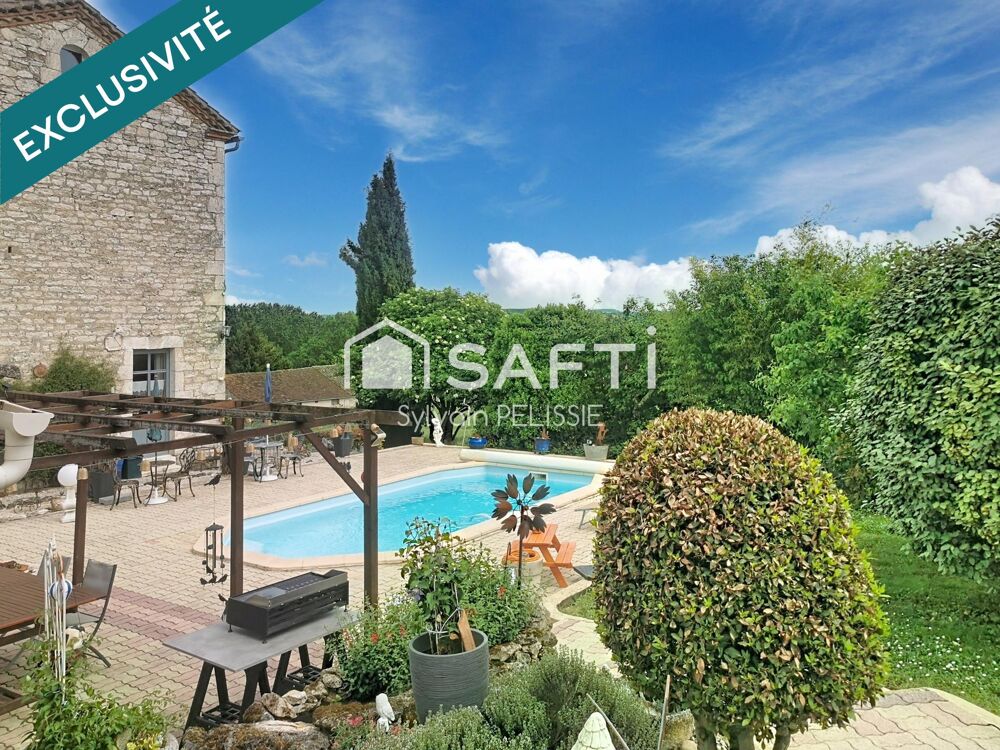 Maison en pierre 9 pièces 292 m² - Piscine, Dépendance & DPE D