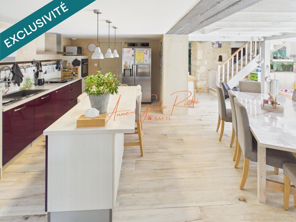 Vente Maison Charentaise rénovée avec vie de plain-pied Bussac-sur-charente